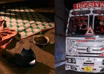 മൃതദേഹങ്ങൾ റോഡിൽ ചിതറി…!! ഉറങ്ങിക്കിടന്ന നാടോടികൾക്കിടയിലേക്ക് തടിലോറി പാഞ്ഞുകയറി കുട്ടികൾ ഉൾപ്പെടെ 5 പേർ മരിച്ചു..!!  ഡ്രൈവർ മദ്യലഹരിയിലെന്ന് പൊലീസ്