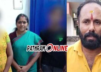 ഇത് ഓൾഡ്…!!!  ഭാര്യയ്ക്കും മകനുമൊപ്പം ശോഭാ സുരേന്ദ്രൻ നിൽക്കുന്ന ഫോട്ടോ…!!! വീട്ടിൽ വന്നതിന് തെളിവ് പുറത്തുവിട്ട് തിരൂർ സതീഷ്…!!!  ഇത് പഴയ ഫോട്ടോയെന്ന് ശോഭ… ഒന്നര വർഷത്തെ പഴക്കം..,  അസുഖബാധിതയായ അമ്മയെ കാണാന്‍ വന്നപ്പോൾ  സഹോദരിയുടെ വീട്ടില്‍ വച്ച് എടുത്ത ചിത്രമെന്നും മറുപടി