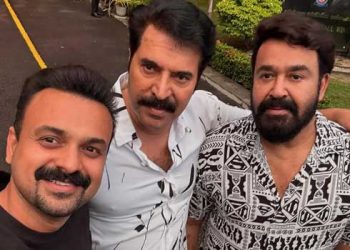 തോളിൽ കൈയ്യിട്ട് ലാലുവും ഇച്ചാക്കയും, സെൽഫിയെടുത്ത് ചാക്കോച്ചൻ; വരുന്നു മലയാളത്തിലെ ഏറ്റവും ചിലവേറിയ ചിത്രം