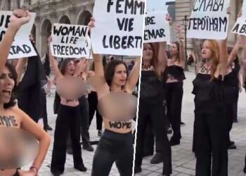 മാറ് മറയ്ക്കാതെ പ്രതിഷേധവുമായി ആയിരക്കണക്കിന് സ്ത്രീകൾ പാരിസിലെ തെരുവുകളിൽ, ലക്ഷ്യം പുരുഷാധിപത്യത്തിനെതിരായ സമ്പൂർണ വിജയമെന്ന് പ്രതിഷേധക്കാർ