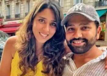 ‘ഹിറ്റ്മാനും’ റിതിക സാജ്ദേയ്ക്കും ആൺകുഞ്ഞ് പിറന്നു