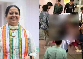 തലയടിച്ച് മുന്നിലേക്കാണ് വീണത്… റിബൺ ഉപയോഗിച്ച് കെട്ടിയ താത്കാലിക ബാരിക്കേഡിൽ പിടിച്ച് ഇരിക്കുന്നതിനിടെ താഴേക്ക് വീണു…!!! മതിയായ സുരക്ഷയില്ലായിരുന്നു.. ദൃക്സാക്ഷികൾ പറയുന്നു…