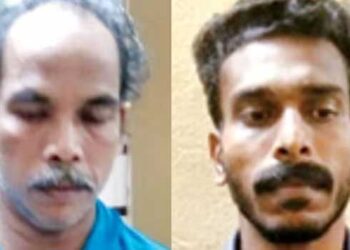 ഭർത്താവിന്റെ ശരീരത്തിൽ ബ്രഹ്‌മരക്ഷസ്, പരിഹാരമായി ഭാര്യയെ ന​ഗ്നയാക്കി ‘ഉഴിഞ്ഞ് പോക്കണ’മെന്ന് സുഹൃത്ത്, പുട്ടുകുടത്തിൽ ചുവപ്പു കലർത്തി യുവതിക്ക് ബാധയുണ്ടെന്നും കണ്ടെത്തൽ- യുവതിയെ ന​ഗ്നപൂജയ്ക്ക് നിർബന്ധിച്ച ഭർത്താവും സുഹൃത്തും അറസ്റ്റിൽ