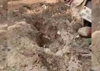 വീട്ടുമുറ്റത്ത് അമ്മയുടെ മൃതദേഹം രഹസ്യമായി കുഴിച്ചിടാൻ ശ്രമം, നാട്ടുകാർ അറിയിച്ചതിനേത്തുടർന്ന് അസ്വാഭാവിക മരണത്തിന് കേസെടുത്ത് പോലീസ്, അമ്മ മരണപ്പെട്ടതിനേത്തുടർന്ന് കുഴിച്ചിടുകയായിരുന്നെന്ന് മകൻ