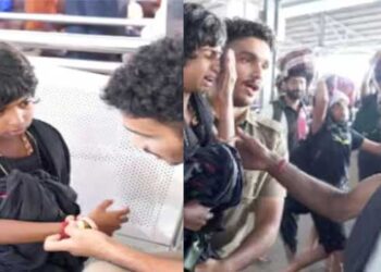 തിക്കിലും തിരക്കിലും അച്ഛന്റെ കൈവിട്ടു, തിരികെ അച്ഛന്റെ കൈകളിലെത്തിച്ച് പൊലീസ്, കാണാതായ കുഞ്ഞു മാളികപ്പുറത്തിന് തുണയായത് പൊലീസിന്റെ റിസ്റ്റ്ബാൻഡ്