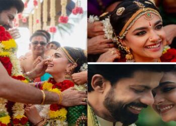 15 വർഷമായിട്ടും ഇണപിരിയാത്ത കൂട്ടുകെട്ട് ഇനി ജീവിതത്തിലേക്കും, നടി കീർത്തി സുരേഷ് വിവാഹിതയായി