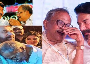 ഒരു യുഗപ്പൊലിമ മങ്ങി മറയുകയാണ്, എന്റെ മനസ് ശൂന്യമാവുന്ന പോലെ തോന്നുന്നു, ഞാനെന്റെ ഇരു കൈകളും മലർത്തിവെക്കുന്നു- മമ്മൂട്ടി