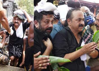 തിരക്കിൽ ഒരു മിനിറ്റ് ദർശനം നടത്തി..!! പത്ത് വർഷത്തിന് ശേഷം ശബരിമലയിൽ ദർശനം നടത്തി വി.ഡി. സതീശൻ…!! ഇതുവരെയുള്ള തീർഥാടന ഒരുക്കങ്ങൾ നല്ലതായിരുന്നു…, പരാതി ഇല്ലെന്നും പ്രതിപക്ഷനേതാവ്