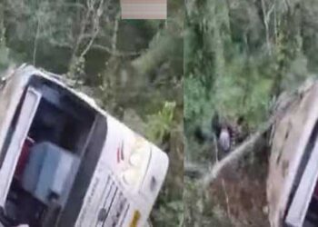 ഇടുക്കി പുല്ലുപാറയിൽ കെഎസ്ആർടിസി ബസ് 30 അടിയോളം താഴ്ചയുള്ള കൊക്കയിലേക്ക് മറിഞ്ഞ് നാലു മരണം, അപകടം ബസിന്റെ ബ്രേക്ക് പോയതിനാലെന്ന് ബസിലുണ്ടായിരുന്നവർ, അപകടത്തിൽപ്പെട്ടത് ത‌ഞ്ചാവൂർ ക്ഷേത്ര ദർശനം കഴിഞ്ഞ് മടങ്ങുന്നതിനിടെ