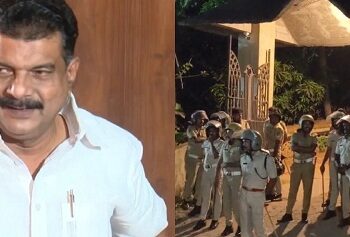 താന്‍ ഗുണ്ടാത്തലവന്‍ അല്ല; നോട്ടീസ് നല്‍കിയാല്‍ സ്‌റ്റേഷനില്‍ എത്തും…; പിണറായിയുടെ ഇഷ്ടം പോലീസ് നടപ്പാക്കുന്നുവെന്നും പി.വി. അൻവർ…. വീടിനു മുന്നില്‍ വന്‍ പോലീസ് സന്നാഹം… അന്‍വര്‍ അറസ്റ്റില്‍….