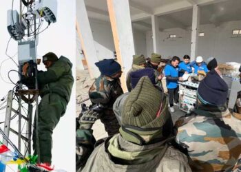 ലോകത്തിലെ ഏറ്റവും ഉയര്‍ന്ന യുദ്ധഭൂമിയില്‍ 4ജി, 5ജി സേവനമെത്തിച്ചു…!! ചരിത്രം കുറിച്ച് റിലയന്‍സ് ജിയോ..!!! പൂര്‍ണ പിന്തുണ നല്‍കി ഇന്ത്യന്‍ സൈന്യം