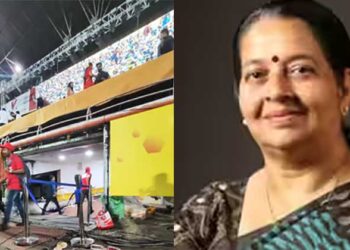 അപേക്ഷ നൽകിയത് പരിപാടിക്ക് ഒരു ദിവസം മുൻപ്…!!! ടിക്കറ്റില്ലാതെ നടത്തുന്ന പരിപാടിയെന്ന് നഗരസഭയെ തെറ്റിദ്ധരിപ്പിച്ചു..!!! തലേദിവസം പരിശോധനയ്ക്ക് എത്തിയപ്പോൾ സ്റ്റേജ് ഇല്ല…!! നിർമ്മിച്ചത് പരിപാടി നടക്കുന്ന ദിവസം…!!!  ഹെൽത്ത് ഇൻസ്പെക്ടർക്ക് സസ്പെൻഷൻ…!!!