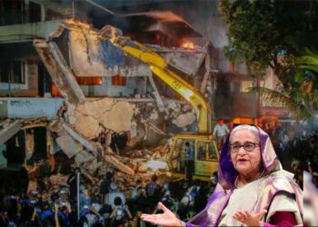 വീണ്ടും കലാപം..!!! ഷെയ്ഖ് ഹസീനയുടെ വീട് ഇടിച്ചു നിരത്തി..!!! തകർത്തത് ബംഗ്ലാദേശ് സ്ഥാപകനും രാഷ്ട്രപതിയും ആയിരുന്ന മുജീബുർ റഹ്മാൻ്റെ വസതി….