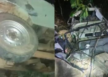 ഇടുക്കിയില്‍ നിയന്ത്രണം നഷ്ട്ടപ്പെട്ട ജീപ്പ് കൊക്കയിലേക്ക് മറിഞ്ഞ് അപകടം; ഒളിംപ്യൻ കെ.എം. ബീനാമോളുടെ സഹോദരിയും ഭർത്താവും അടക്കം മൂന്നുമരണം