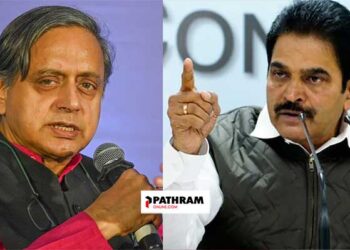 മാര്‍ക്സിസ്റ്റ് അണികള്‍‌ പോലും തുടര്‍ഭരണം ആഗ്രഹിക്കുന്നില്ല..!!! കൊട്ടാരത്തിലെ വിദൂഷകനെപ്പോലെ പിണറായി ഭരണം മൂന്നാംവട്ടമെന്ന് പറഞ്ഞാണ് രാജഭക്തര്‍ ഇറങ്ങിയിരിക്കുന്നത്… തരൂരിനെ പരിഹസിച്ച് വേണുഗോപാൽ…