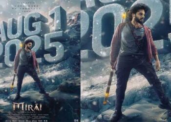 തേജ സജ്ജ- കാർത്തിക് ഘട്ടമനേനി പാൻ ഇന്ത്യ ഫിലിം “മിറായി” റിലീസ് ഓഗസ്റ്റ് ഒന്നിന്