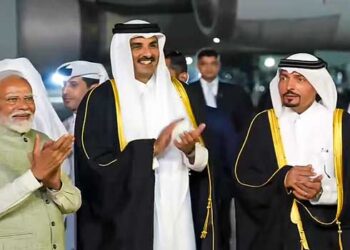 ഖത്തർ അമീർ ഇന്ത്യയിൽ, ചൊവ്വാഴ്ച രാഷ്ട്രപതി ഭവനിൽ ഔപചാരികമായ സ്വീകരണം