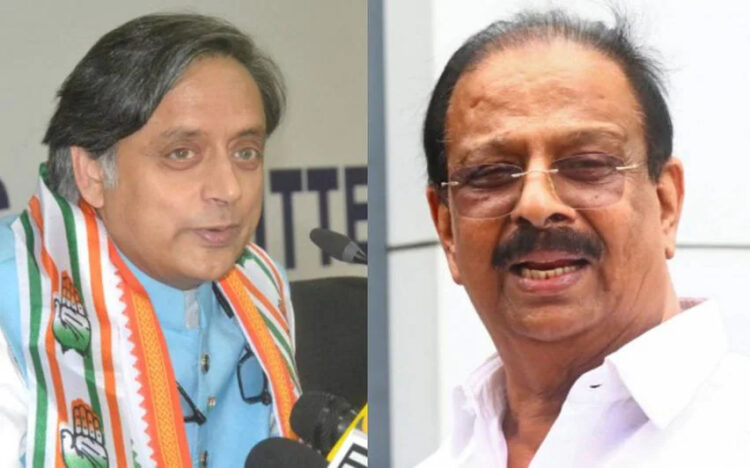 കോണ്ഗ്രസിന് ശശി തരൂരിന്റെ വക എട്ടിന്റെ പണി… തരൂരിന് താന് ‘നല്ല ഉപദേശം’ കൊടുത്തവെന്ന് കെ. സുധാകരന്