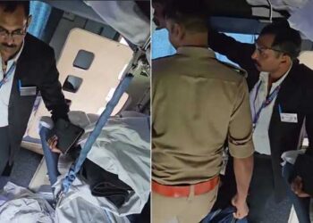 ‘ടിക്കറ്റില്ലാതെ എസി കംപാ‌ർട്ടമെൻ്റിൽ യാത്ര ചെയ്യാൻ ഇതു നിന്റെ വീടാണോ, മര്യാദയ്ക്ക് ജനറലിൽ പോയി കേറിക്കോ… സ്ലീപ്പറിലേക്കു പോലും പോയേക്കല്ല്’… പോലീസുകാരനെ എടുത്തിട്ട് കുടഞ്ഞ് ടിടിഇ