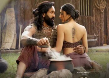 വിഷ്ണു മഞ്ചു ചിത്രം കണ്ണപ്പയിലെ പ്രണയ ഗാനം പുറത്ത്; നായികയായി പ്രീതി മുകുന്ദൻ