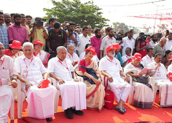 മൂന്നാം തവണയും ഭരണം ഉറപ്പിക്കും..!!! മറുപടി നൽകാൻ പിണറായി…, ​എം.വി. ​ഗോവിന്ദൻ തുടരും..!!!   എന്ന ചർച്ച സജീവമാക്കി സിപിഎം സംസ്ഥാന സമ്മേളനത്തിന് ഇന്ന് സമാപനം..