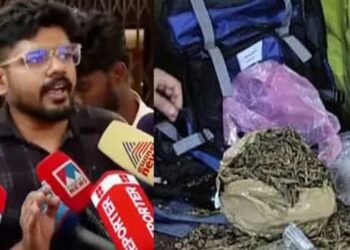 ‘കളമശേരി ​ഗവ. പോളി ടെക്നിക് ഹോസ്റ്റലിൽ ക‍ഞ്ചാവെത്തിക്കുന്നത് കെഎസ് യു നേതാക്കൾ, അഭിരാജ് ഇന്നലെ ഹോസ്റ്റലിൽ ഇല്ലായിരുന്നു, റെയ്ഡ് നടക്കുന്നതറിഞ്ഞെത്തിയ അഭിരാജിനെ കുടുക്കിയതാണ് പോലീസ്’- പ്രതികരണവുമായി എസ്‌എഫ്‌ഐ ഏരിയ പ്രസിഡന്റ് രം​ഗത്ത്