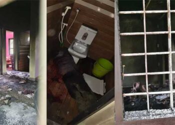 ഭാര്യാമാതാവിനെ തലയ്ക്കടിച്ചു പരുക്കേൽപ്പിച്ചു, പാചകവാതക സിലിണ്ടർ തുറന്നു വിട്ട് വീടിനു തീയിട്ടു, ബാത്റൂമിൽ കയറി സ്വയം കഴുത്തറുത്ത് ആത്മഹത്യാശ്രമം, ഇരുവരും ​ഗുരുതരാവസ്ഥയിൽ