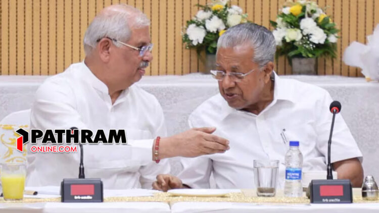 ദോസ്ത്.. ദോസ്ത്… ഇനി ഒറ്റക്കെട്ട്…!!! മുഖ്യമന്ത്രിക്ക് ഒപ്പം താനും ഉണ്ടാകും…!! ഗവർണറും ഉണ്ടെന്നത് ആഹ്ലാദവും ആവേശവുമാണ്.., ഇത് ഒരു പുതിയ തുടക്കമാണെന്നും മുഖ്യമന്ത്രി… എംപിമാർ എല്ലാവരും ചേർന്ന് അത്താഴ വിരുന്നും…