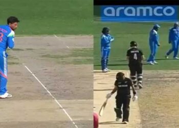 ദേ വീണ്ടും… ഒരേ വിഴവ് വീണ്ടും ആവർത്തിച്ച് കുൽദീപ്- ‌കണക്കിനു ശകാരിച്ച് രോഹിത്