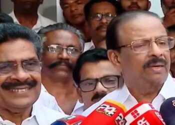 ഞാനും മുല്ലപ്പള്ളിയും ഒരമ്മ പെറ്റ മക്കളേപ്പോലെ..!!, ഞങ്ങൾക്കിടയിലുണ്ടായത് കമ്മ്യൂണിക്കേഷൻ ​ഗ്യാപ്പ്’- സുധാകരൻ..!! ‘ഞാനാർക്കെങ്കിലും കത്തയച്ചിട്ടുണ്ടെങ്കിൽ അയച്ചെന്നു പറയും’- മുല്ലപ്പള്ളി