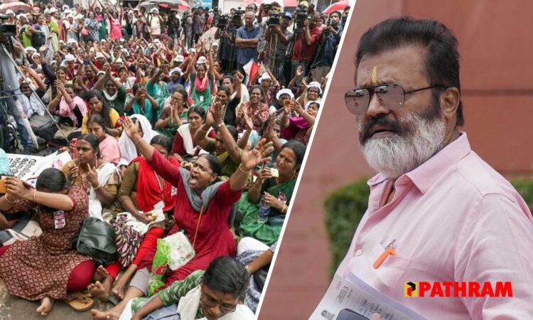 ആശമാരുടെ സമരപ്പന്തലില് എത്തിയത് അവര് വീട്ടിലെത്തി നേരിട്ടു ക്ഷണിച്ചതു കൊണ്ടെന്ന് സുരേഷ് ഗോപി; എസ് യുസിഐ ഇതുവരെ പറഞ്ഞതെല്ലാം പച്ചക്കള്ളമോ? ബിഎംഎസ് ആശമാരുടെ സംഘടന രൂപീകരിച്ചത് സമരപ്പന്തലിലെ ആളുകളെ ഉപയോഗിച്ച്? വിവരങ്ങള് ചാനലുകള് മുക്കി