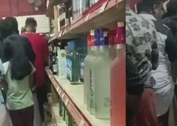 മദ്യം വാങ്ങാൻ ബെവ്കോ ഔട്ട്‌ലെറ്റിൽ പ്രായപൂർത്തിയാകാത്ത മകളെ ക്യൂ നിർത്തി, പിതാവിനോട് പോലീസ് സ്റ്റേഷനിൽ ഹാജരാകാൻ നിർദ്ദേശം