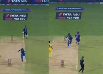 ധോണിയെ കളിമതിയാക്കി വീട്ടിലിരുത്താൻ കാത്തിരിക്കുന്ന വിമർശകർ ഈ വീഡിയോ ഒന്നു കാണു!! റണ്ണിനായ നോൺ സ്ട്രൈക്കേഴ്സ് എൻഡിലേക്ക് ഓടിയ അബ്ദുൽ സമദിനു നേരെ ധോണിയുടെ വക അണ്ടർ ആം ത്രോ…ഔട്ട്…