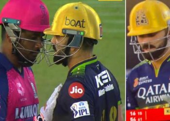 ‘എടാ എന്റെ ഹാർട്ട് ബീറ്റ്സ് ഒന്നു നോക്കിയേ’… കളിക്കിടയ്ക്ക് അസ്വസ്ഥത, സഞ്ജുവിനോട് തന്റെ ഹൃദയമിടിപ്പ് പരിശോധിക്കാൻ ആവശ്യപ്പെട്ട് കോലി- വീഡിയോ