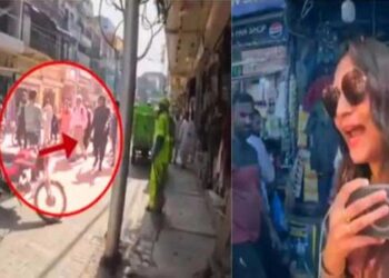 പാക്കിസ്ഥാൻ സന്ദർശനത്തിനു പോയ ജ്യോതി മൽഹോത്രയ്ക്ക് അകമ്പടി സേവിച്ച് ആറ് തോക്ക് ധാരികൾ- ദൃശ്യങ്ങൾ പുറത്ത്