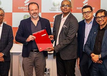 ഇന്ത്യൻ ഫുട്ബോളിൽ പുതുചരിത്രം, സൂപ്പർ ലീഗ് കേരളയും ജർമൻ ഫുട്ബോൾ അസോസിയേഷനും സഹകരണക്കരാറിൽ ഒപ്പുവെച്ചു