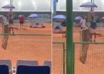 മത്സരത്തിൽ തോറ്റ കലിപ്പ്…  ഹസ്തദാനത്തിനെത്തിയ ഇന്ത്യൻ താരത്തിന്റെ  കൈക്ക് അടിച്ച്  പാക് താരം, വ്യാപക വിമർശനവുമായി സമൂഹ മാധ്യമങ്ങൾ