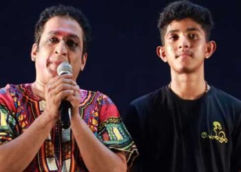 സുഹൃത്തുക്കളുമായി പിറന്നാൾ ആഘോഷിച്ച് മടങ്ങവെ നടൻ സന്തോഷ് കീഴാറ്റൂരിന്റെ മകനു മർദ്ദനം, ഹെൽമറ്റു കൊണ്ട് അടിച്ചു, രക്ഷപ്പെട്ടതു അടുത്തുള്ള വീട്ടിൽ ഓടിക്കയറിയതിനാൽ, പിന്നിൽ ബിജെപിക്കാർ