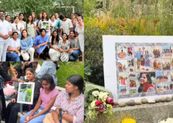 ക്വീൻ അലക്സാണ്ട്ര ഹോസ്പിറ്റലിലെ പൂന്തോട്ടത്തിൽ കണ്ണീർ പൂക്കളർപ്പിച്ച് സഹപ്രവർത്തകർ; രഞ്ജിതയ്ക്ക് ആദരം