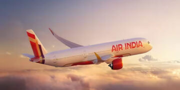 ഇറങ്ങേണ്ട വിമാനത്താവളത്തിനടുത്ത് അഗ്നിപർവത സ്ഫോടനം; എയർ ഇന്ത്യ വിമാനം തിരികെ പറന്നു