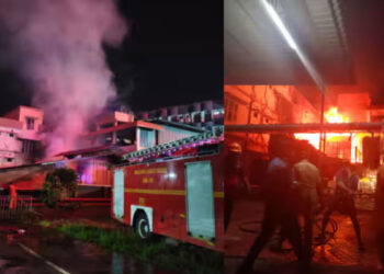 തിരുവല്ല പുഷ്പഗിരി മെഡിക്കൽ കോളേജ് ആശുപത്രിക്ക് സമീപം പെന്തക്കോസ്ത് മിഷൻ പ്രാർത്ഥനാലയത്തിൽ തീപിടിത്തം