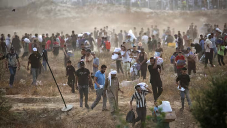 ഗാസയിൽ ഭക്ഷണം കാത്ത് നിന്നവർക്ക് നേരെ വെടിയുതിർത്ത് ഇസ്രയേൽ സൈനികർ, 40 പേർ കൊല്ലപ്പെട്ടതായി റിപ്പോർട്ട്