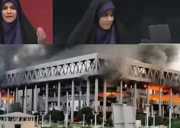 ഐആ‌ർഐബി ആക്രമിക്കുമെന്ന് മുന്നറിയിപ്പ്, പിന്നാലെ ലൈവ് വാർത്താ വായനക്കിടെ ചാനൽ ബിൽഡിങ്ങിൽ ബോംബിട്ട് ഇസ്രയേൽ, ഞെട്ടി സീറ്റിൽ നിന്നു എഴുന്നേറ്റ് ഓടി അവതാരക, പിന്നാലെ വീണ്ടും ആക്രമിക്കാൻ ഇസ്രയേലിനുനേരെ വെല്ലുവിളി- വീഡിയോ