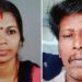 കുടുംബ വഴക്കിനിടെ കയ്യിൽ കിട്ടിയ കത്രിക ഭാര്യയുടെ കഴുത്തിൽ കുത്തിയിറക്കി കൊലപ്പെടുത്തി, കാട്ടിലേക്കു രക്ഷപ്പെട്ട പ്രതിക്കായി തെരച്ചിൽ
