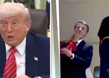 അടികൂടുന്നതിനു മുൻപ് ആ വാതിലുകൾ അടഞ്ഞെന്നു ഉറപ്പുവരുത്തിയേക്കണം, വെറുതെ നാട്ടുകാരെ കൂടി അറിയിക്കരുത്!! ഫ്രഞ്ച് പ്രസിഡൻ്റിന് ട്രംപിന്റെ ഉപദേശം