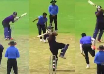 ആര് എന്തൊക്കെ പറഞ്ഞാലും ചെക്കന്റെ കണ്ണ് ബൗണ്ടറിലൈനിൽ തന്നെ, പരിശീലനത്തിൽ ചേട്ടന്മാരെ അടിച്ച് തൂഫാനക്കി സൂര്യവംശി- വീഡിയോ