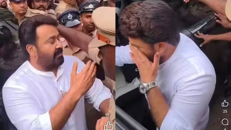 ‘എന്താ മോനേ, ഇത് കണ്ണല്ലേ?..: കണ്ണിൽ മൈക്ക് തട്ടിയ മാധ്യമപ്രവർത്തകനോട് മോഹൻലാൽ, നിന്നെ ഞാൻ നോക്കി വച്ചിട്ടുണ്ടെന്നും ലാൽ