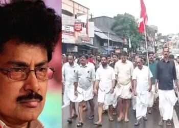 ഞങ്ങൾക്കുണ്ടൊരു പരിപാടി, അരിവാൾ കൊണ്ടൊരു പരിപാടി, കൈയും വെട്ടും കാലും വെട്ടും വേണ്ടി വന്നാൽ തലയും വെട്ടും… ബിലാൽ എന്നൊരു വേട്ടപ്പട്ടി വല്ലാതങ്ങ് കുരച്ചാൽ കുന്തിപ്പുഴയുടെ തീരത്ത് ഐആർഎട്ടിന് വളമാക്കും” സിപിഎം നേതാവിനെതിരേ കൊലവിളി നടത്തി സിപിഎം പ്രകടനം…
