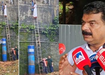 ​ഗോവിന്ദച്ചാമി ജയിൽ ചാടിയിട്ടില്ല!! പിന്നിൽ എന്തെന്നന്വേഷിക്കണം… പിവിസി പൈപ്പ് മുറിക്കുന്ന ആക്സോ ബ്ലെയ്ഡ് കൊണ്ടാണോ ഒന്നര ഇഞ്ച് വണ്ണമുള്ള ജയിലഴി മുറിച്ചുവെന്ന് പറഞ്ഞ് മൂന്നരക്കോടി ജനങ്ങളെ പറ്റിക്കുന്നത്? ഉപ്പ് തുണിയിൽ കെട്ടിവെക്കുമ്പോൾ ഉദ്യോ​ഗസ്ഥർ എവിടെയായിരുന്നു? ജയിൽ ചാട്ടം പുന:രാവിഷ്കരിച്ച് പിവി അൻവർ- വീഡിയോ