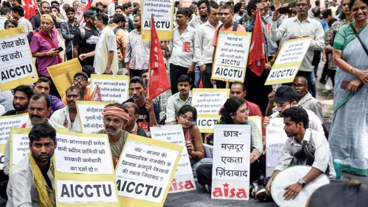 കേരളം പൂർണമായി സ്തംഭിച്ചു, അഖിലേന്ത്യാ പണിമുടക്കിന് സമാപനം